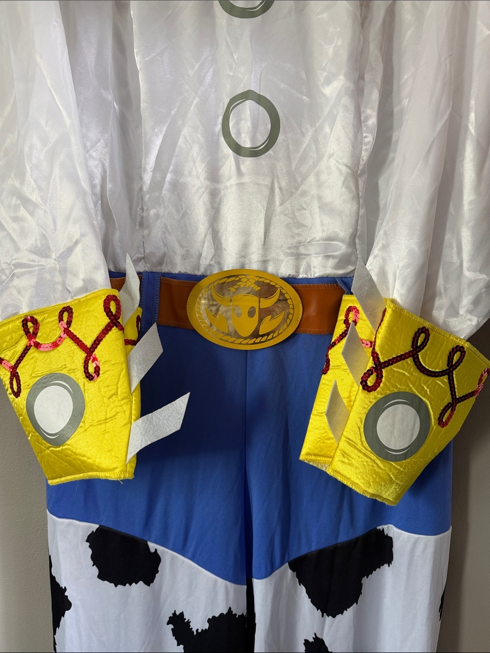 Toy Story Cowgirl Jessie Costume Disney Pixar Halloween Cosplay Sz XL - Picture 5 of 16
